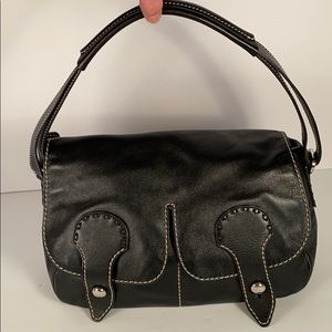 Tod’s Vintage black short strap shoulder bag