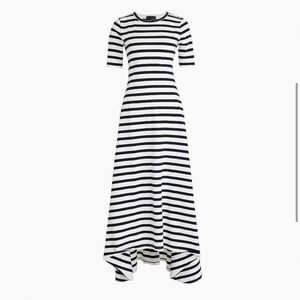 NWOT J Crew striped Maxi Dress