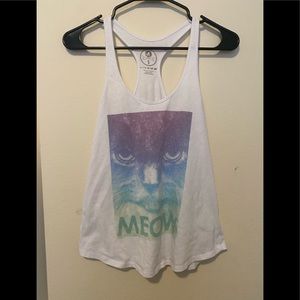 Cat Racerback Tank