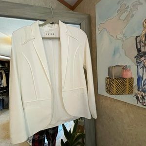 REISS designer white blazer