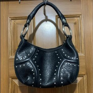 Kenneth Cole New York Studded Leather Handbag