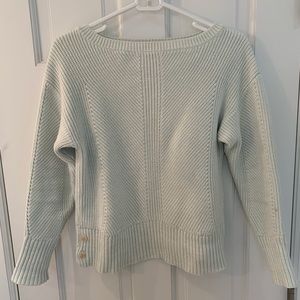 Ann Taylor Petite White Sweater