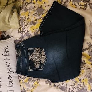 Size 14 love Indigo denim capri