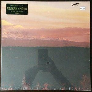 Brand New PELICAN / MONO Ltd Edition Split LP Hydra Head Version White Vinyl