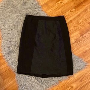 Halogen Nordstrom Black Pencil Skirt