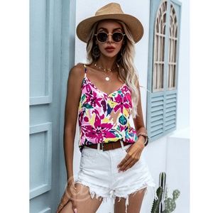 Floral Print Cami Top