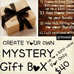 Create Mystery Box Lot of 10 Items for $40 Bundle