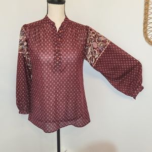 Vintage 70's Loubella Extendables California Boho Top