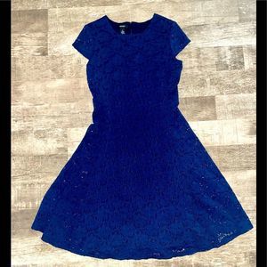 NWOT Navy Blue Alfani Dress Size 8