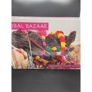 Global Bazaar 1000 piece festive camel jigsaw puzzle NEW