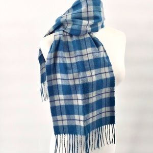 Christian Dior Monsieur Cashmere Plaid Scarf