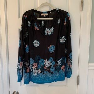 Floral Sheer Blouse