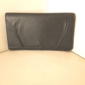 DANIER Dark Olive Leather Wallet