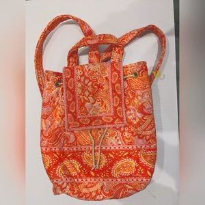 EUC Vintage Vera Bradley Sherbet Pattern Backpack