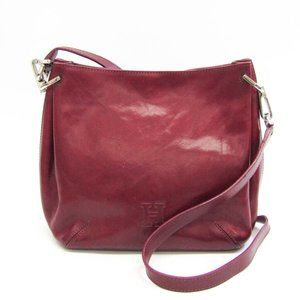 Hirofu Women's Leather Shoulder Bag Wine BF554769