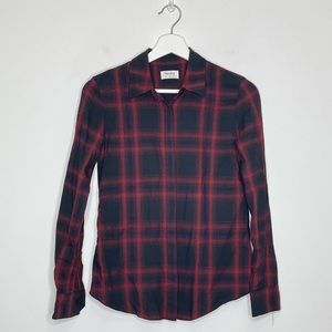 ARITZIA TALULA | Plaid Button Down Top | XS