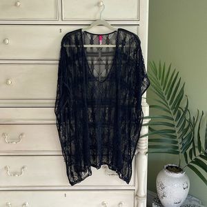 Victoria’s Secret Black Swimsuit coverup M/L