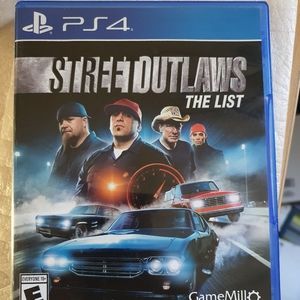 Street Outlaws-The List- Playstation 4 Video Game