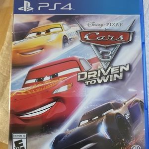 Disney Pixar Cars 3 Driven To Win- Playstation 4 Video Game