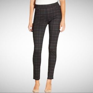 SANCTUARY Ponte Plaid Legging Pants Sz M