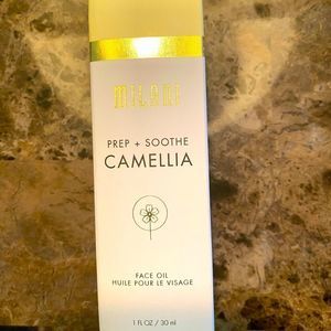 Milani Camellia Face Oil 1 fl oz / 30ml Skincare Beauty Face Push Dropper  New