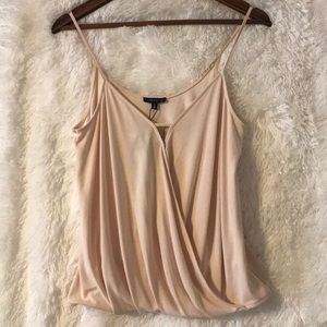 DYNAMITE Size M Faux Wrap Cami