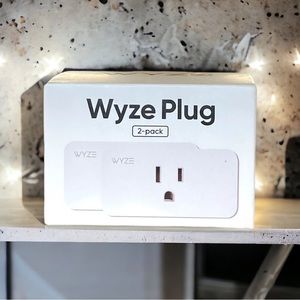 🆕 Wyze Plug, WiFi Smart Home Plug, 2-pack, white