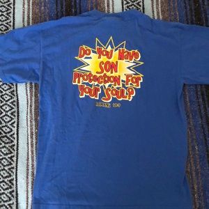 Vintage 90s Religious/Church Beach Week Tee Shirt