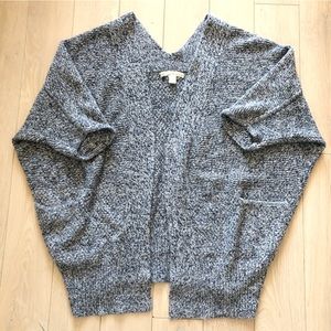 Anthropologie Kaisely Marled Wool Blend Dolman Sleeve Cardigan