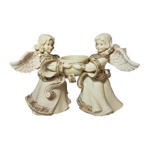 Sarah's Angels Friends 08561CE Tealight Candle Holder Figurine Ornament Angles