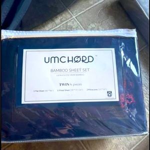 Twin bamboo sheet set 4 pieces