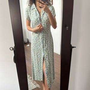 Maxi floral dress