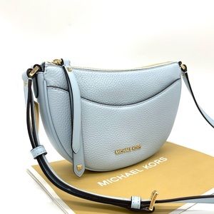 Michael Kors Small Dover Half Moon Crossbody Bag