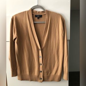 Banana Republic cardigan in rich camel colour