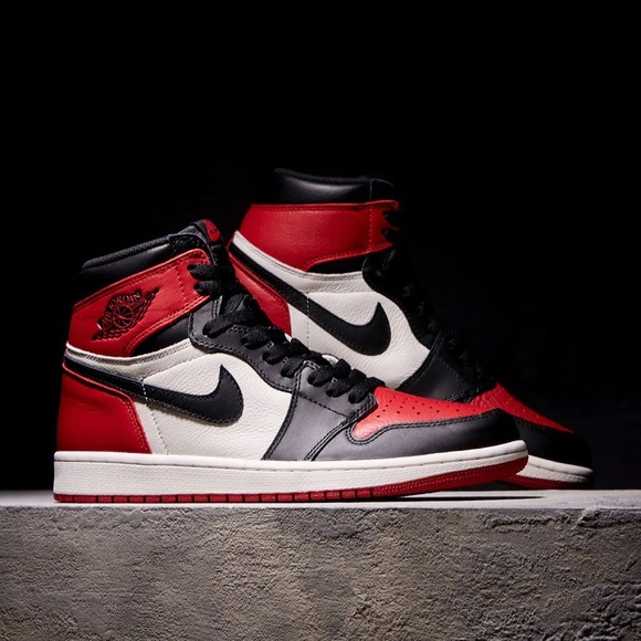 Nike Other - NIKE AIR JORDAN 1 RETRO HIGH OG 'BRED TOE'