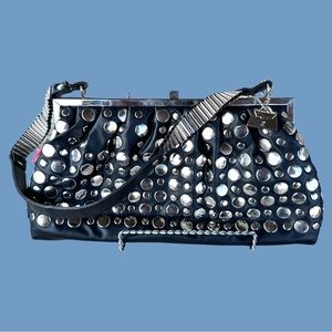 JEANNE LOTTIE STUDDED SHOULDER BAG