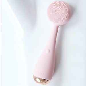 2/$100! PMD CLEAN SMART SONIC FACIAL CLEANSING BRUSH DEVICE SILICONE in BLUSH