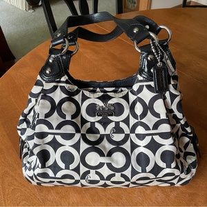 Coach Madison Op Art Maggie Bag #14581