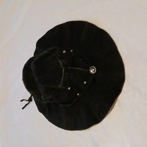 Suede vintage Hat