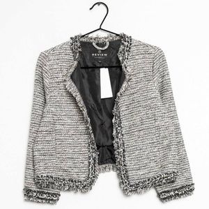 REVIEW Women's Grey Blazer