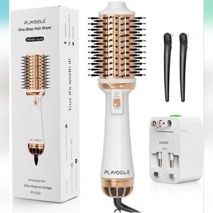 Hair drying brush