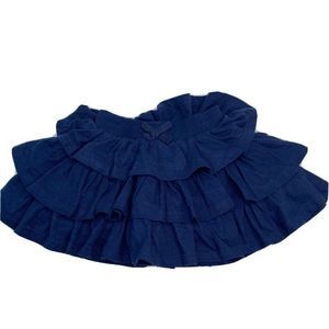 Minoti Navy Ruffle Skirt 18 Months