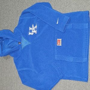 VTG NIKE UK HOODIE PULLOVER KANGAROO POUCH SOFF FLEECE STYLE KIDS SIZE 4