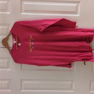 NWT Victoria's secret nightie  pink long sleeve soft cotton size M