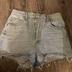 Agolde Denim Cut off Shorts