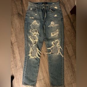 Lucky Brand Ripped Jeans - Bridgette skinny 27