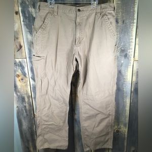 Carhartt utility jeans khaki men’s size 38x32