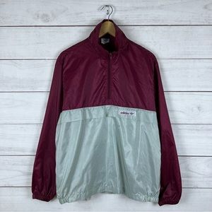 Vintage 1980s Adidas Windbreaker Large