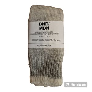 NWT DND Cold 🥶 Weather ☁️ Wool Blend Socks 🧦