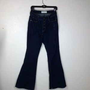 Gogo Jeans button fly bell bottoms